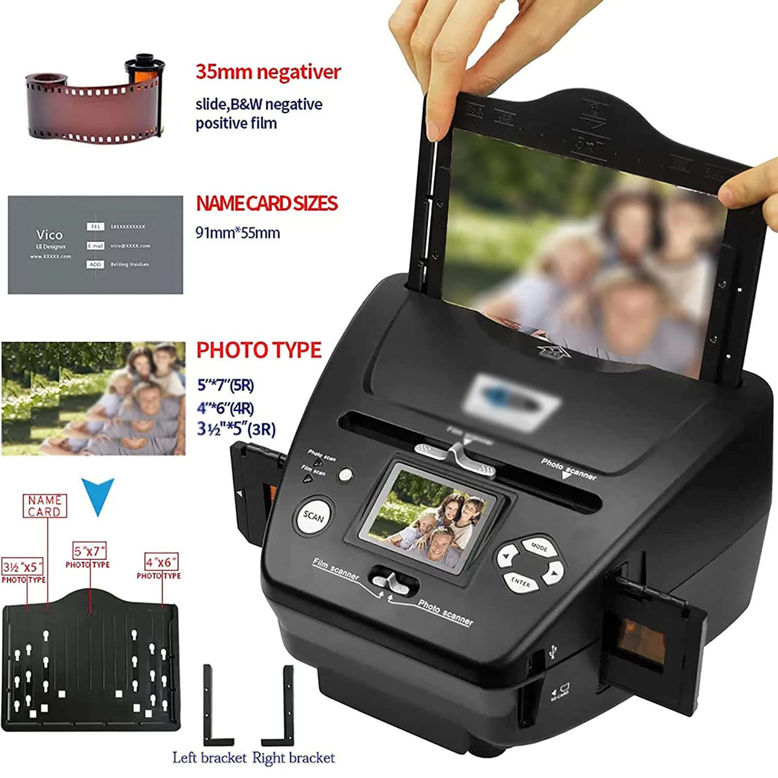 Digital Photo Converter & Film Scanner - 2.4