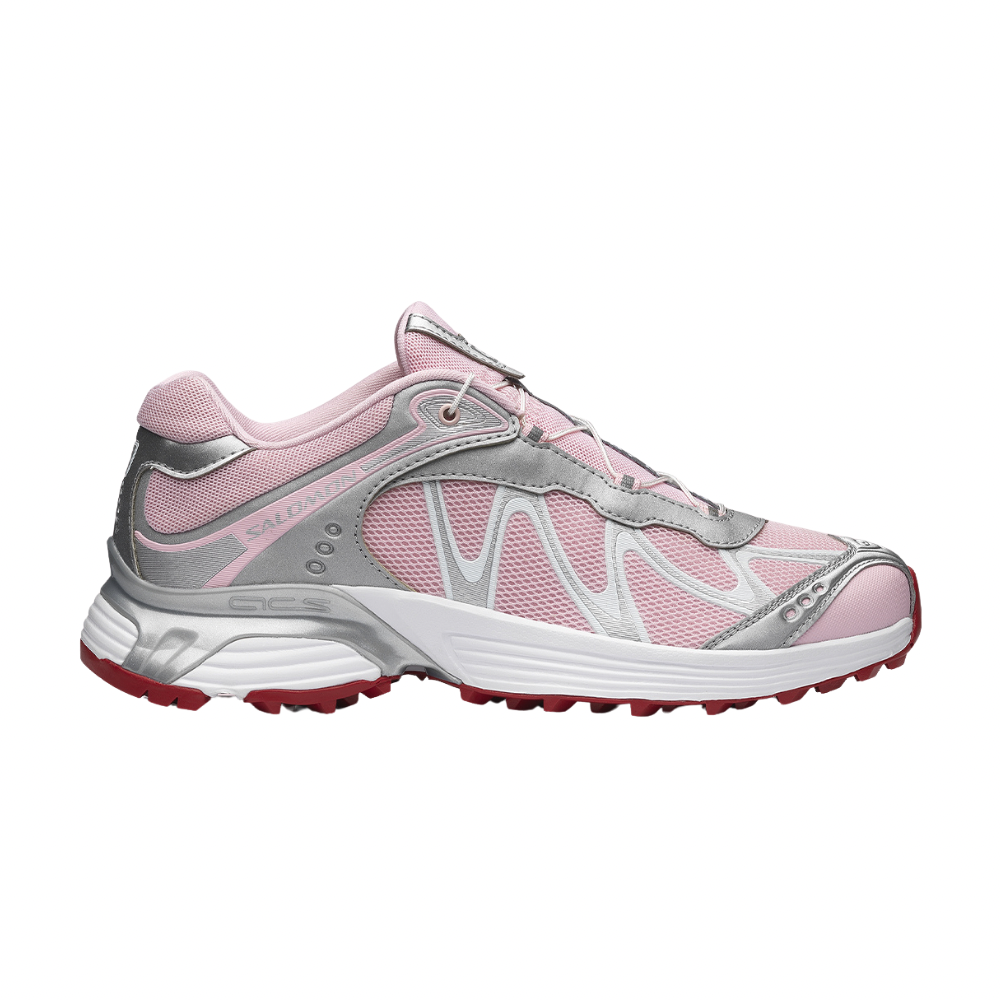 Salomon XT Whisper Trail Running Shoes - Sandy Liang Collaboration in Silver | Lightweight & Durable for Hiking, Jogging & Outdoor Adventures