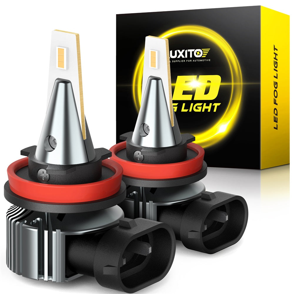 2011-2018 Volkswagen Touareg LED Fog Light Bulbs - Super Bright 6000K White - Plug and Play Replacement - Perfect for Night Driving & Foggy Conditions