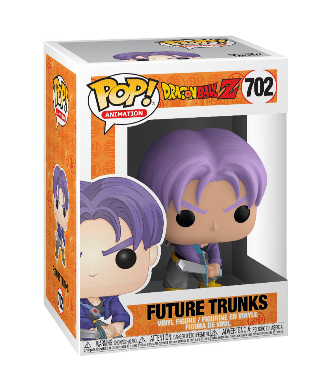 Dragon Ball Z Future Trunks #702 Action Figure - Collectible Anime Toy for Fans, Gift for DBZ Lovers - Perfect for Display, Cosplay, and Anime Collections