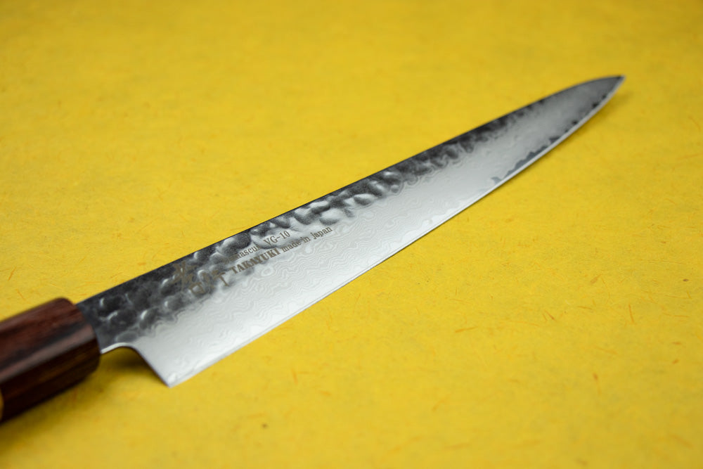 Premium Sakai Takayuki VG10 33-Layer Damascus Sujihiki Knife 240mm - Japanese Slicing Knife for Sushi, Meat & Vegetables - Professional Chef's Kitchen Essential