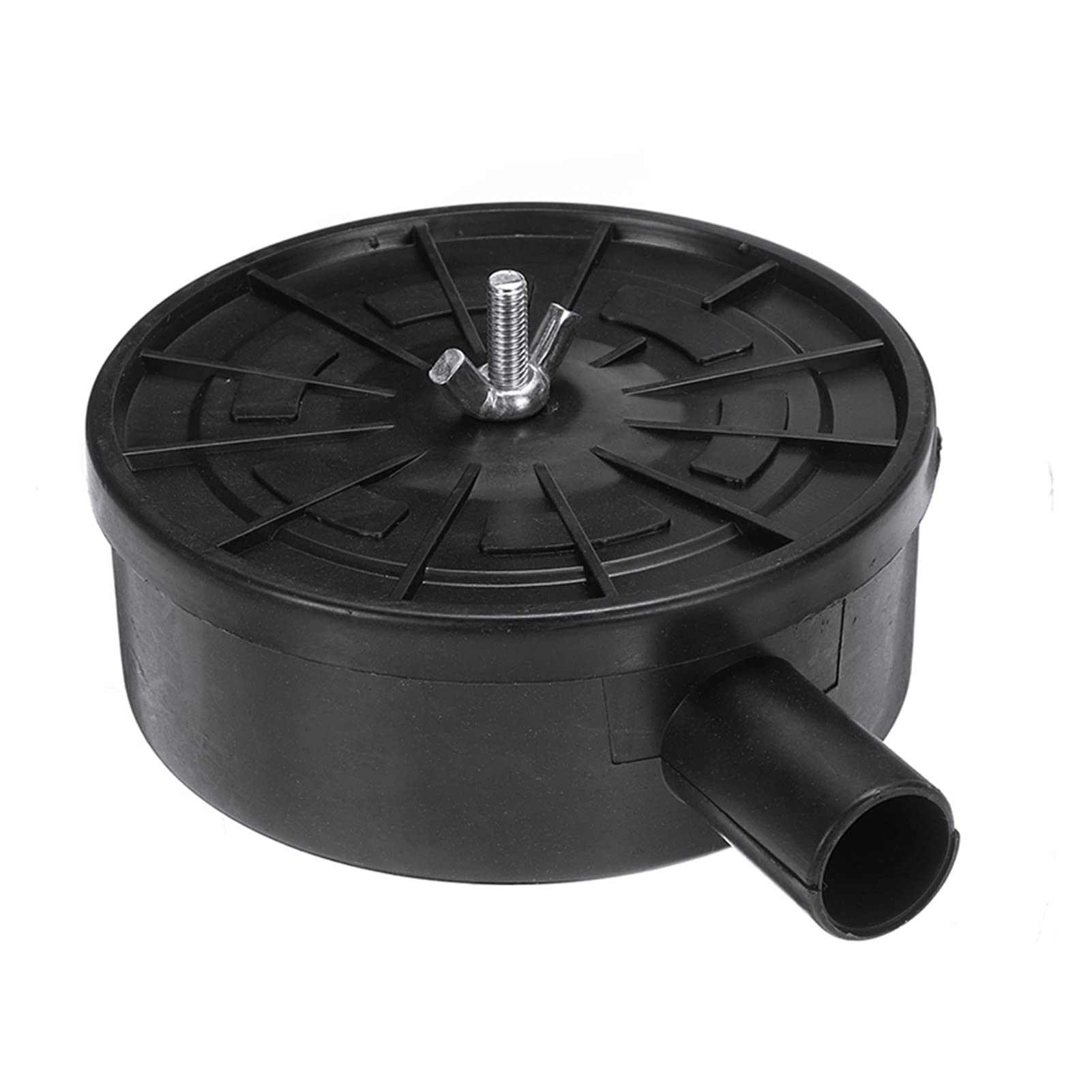 1 Piece Black 20mm Male Thread Air Filter Muffler for Air Compressor - Pneumatic Parts Replacement - Ideal for Workshop, Garage & Industrial Air Tools