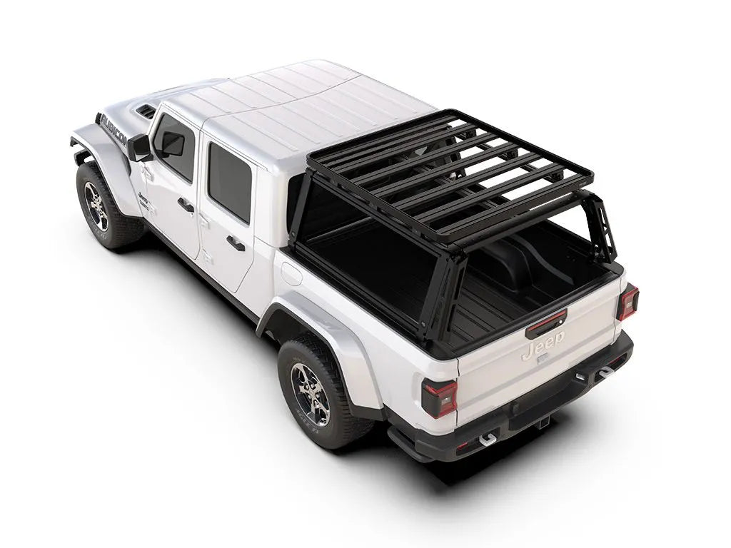 Jeep Gladiator JT Front Runner Outfitters Pro Bed Rack Kit - Heavy Duty Truck Bed Rack System for Off-Road Adventures & Overlanding Gear Storage