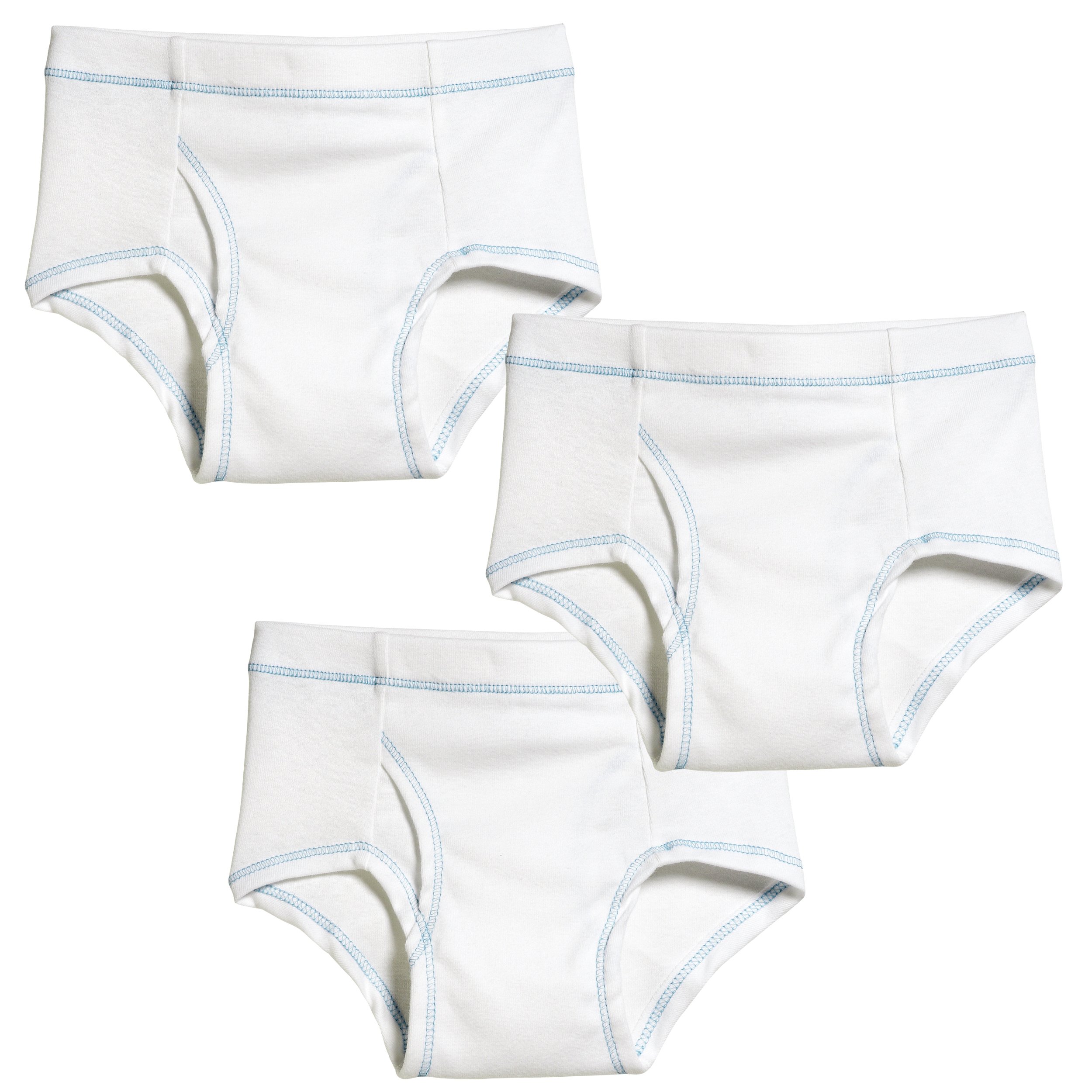 City Threads Boys' 100% Cotton Briefs Underwear - Soft & Breathable for Everyday Comfort, School & Playtime