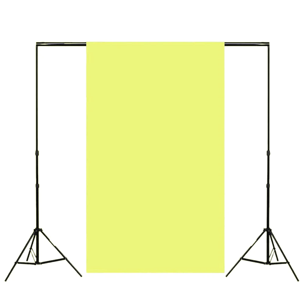 Neon Brights Photography Backdrop Set - 1.36x10M Half Width Studio Paper Background for Photo Shoots, YouTube Videos & Social Media Content Creation