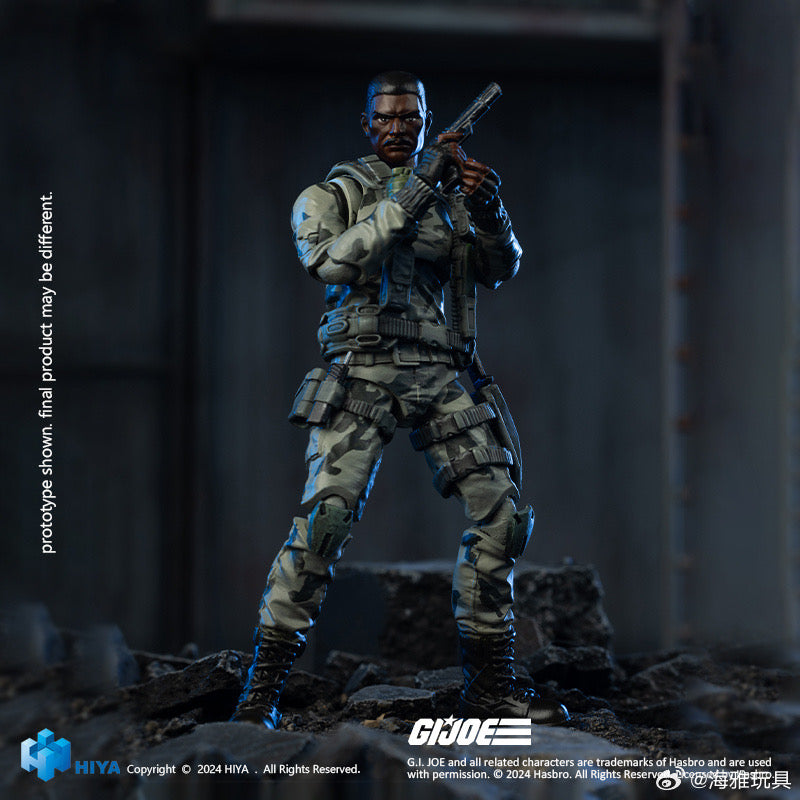 PRE ORDER - Hiya 1/18 Scale 4 Inch G.I. Joe Stalker Action Figure - Exquisite Mini Collectible Series for Display & Play - Perfect for Collectors & Military Toy Enthusiasts