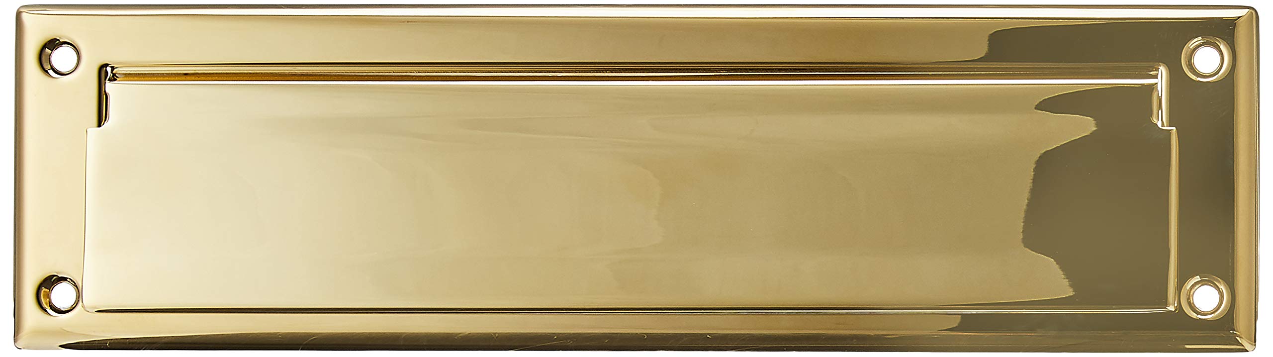 Baldwin Estate 0012.003 Polished Brass Letter Box Plate - 13