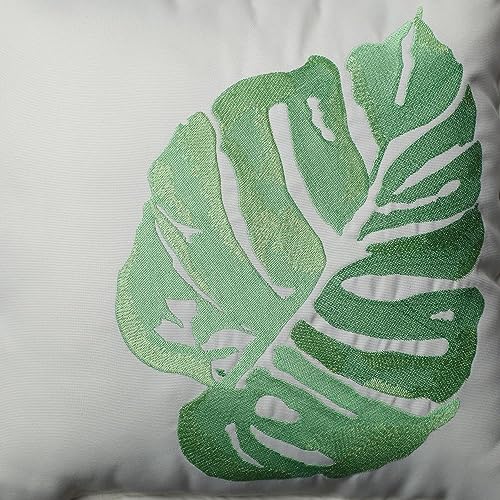 Green/Ivory Leaf