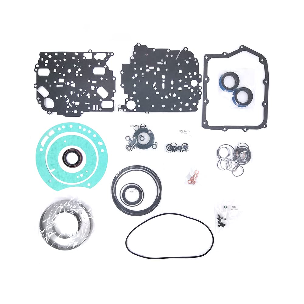 Transnation 62TE Automatic Transmission Seal Kit with Overhaul Gaskets - Compatible with VW Chrysler Dodge 2008-2023 Models - Perfect for Transmission Repair & Maintenance