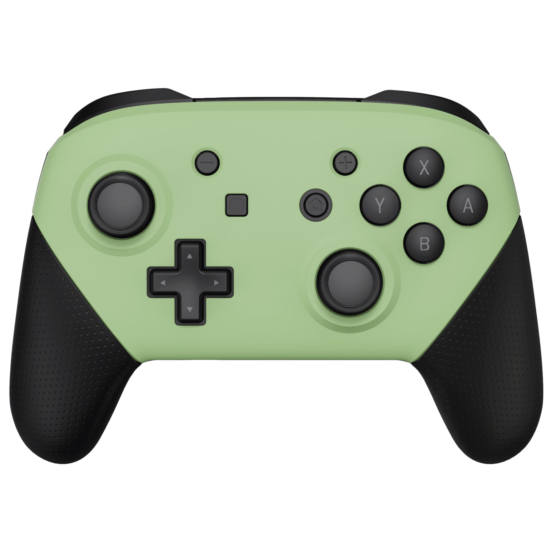 eXtremeRate Matcha Green Replacement Faceplate & Backplate for Nintendo Switch Pro Controller - Customize Your Gaming Setup for Enhanced Play