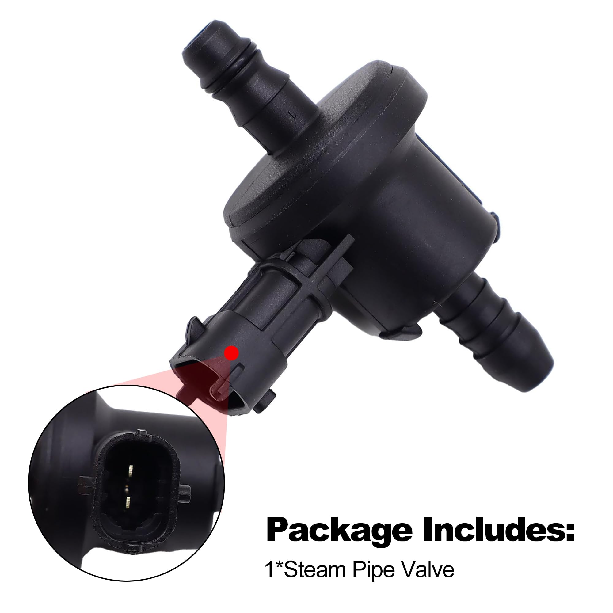 HiSport Vapor Canister Purge Valve Solenoid 0280142500 - Compatible with Ford Fiesta 2014-2019 1.6L, Ford Focus 2.0L 2.3L, Escape 2.0L - Engine Emission Control System Replacement Part for Smoother Performance & Fuel Efficiency