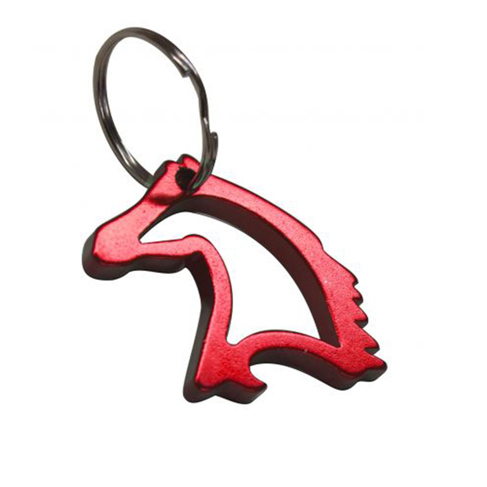 Premium Aluminum Horse Head Keychain - Durable & Stylish Key Ring for Keys, Bags, or Gifts - Perfect for Equestrian Lovers, Horse Riders & Outdoor Enthusiasts