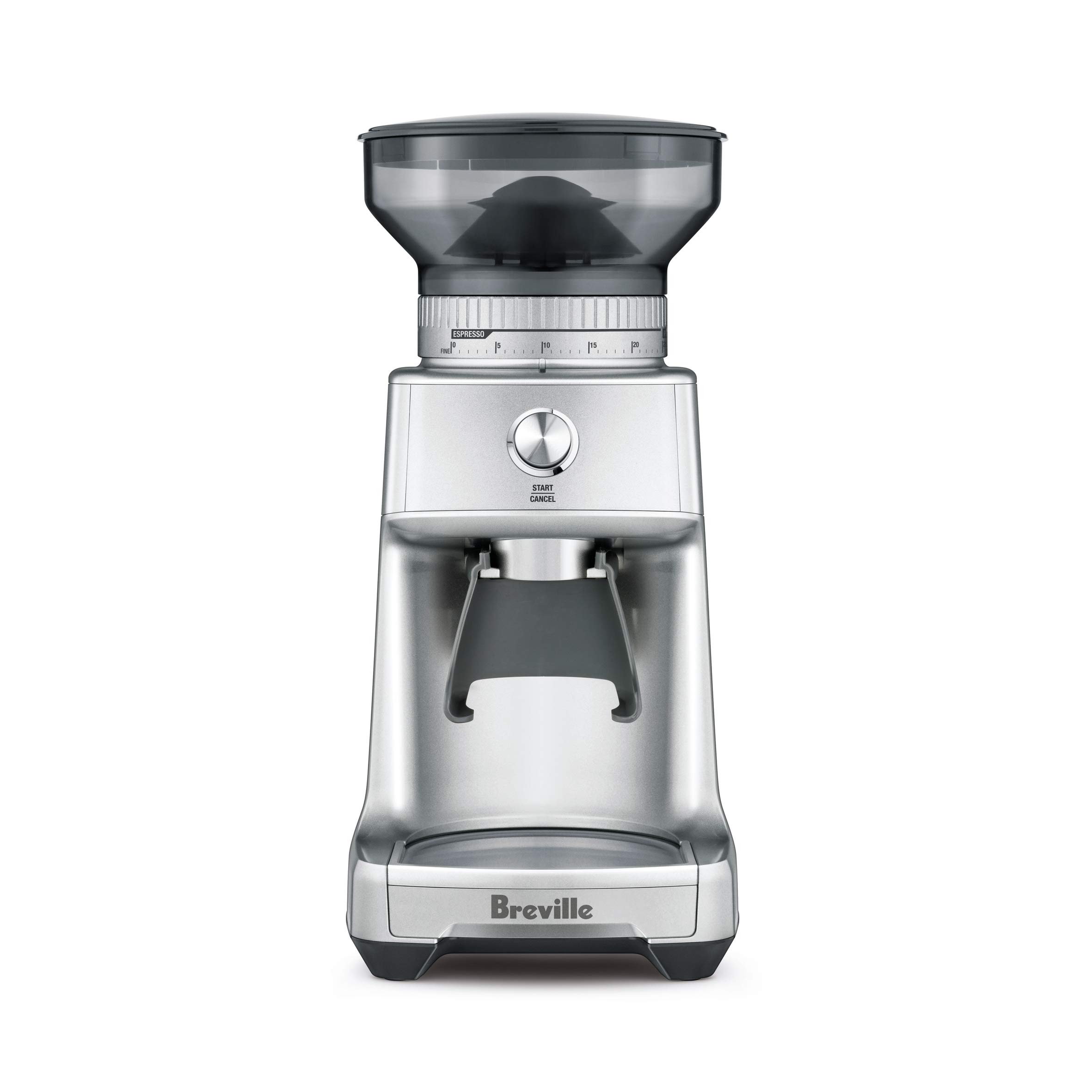 Breville BCG400SIL Precision Dose Control Coffee Grinder - Stainless Steel Conical Burr for Espresso & Drip Coffee - Perfect for Home Baristas & Coffee Enthusiasts