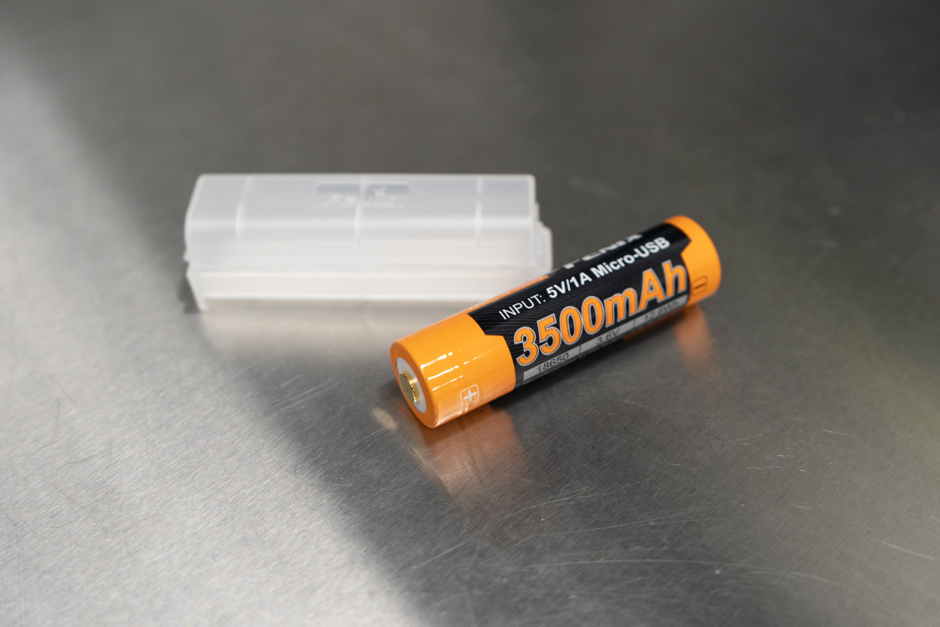 Fenix 3500mAh 18650 Lithium Ion Rechargeable Battery - High Capacity Power for Flashlights, Vape Mods & Electronic Devices - Perfect for Camping, Emergency Kits & Outdoor Adventures