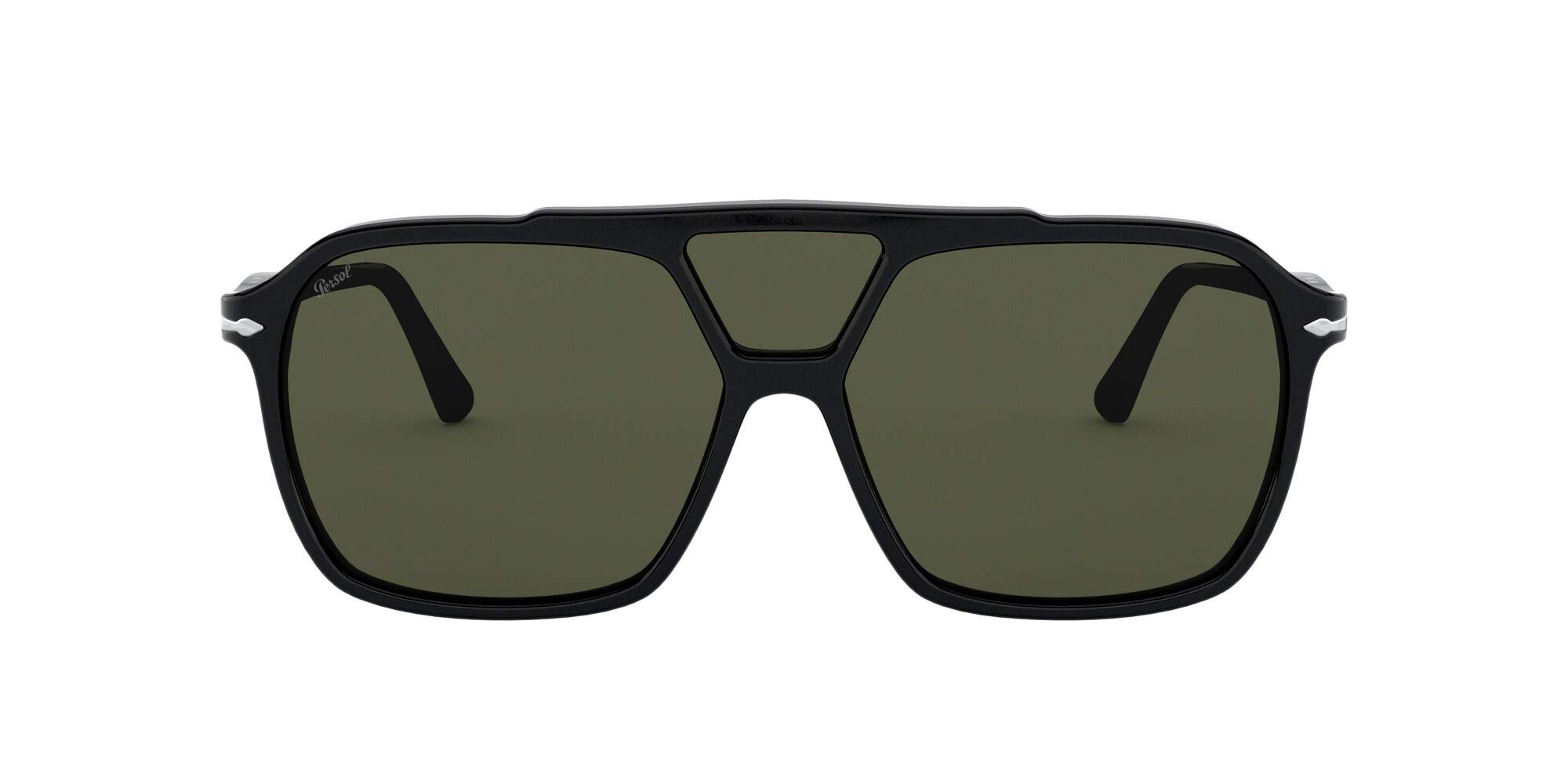 Persol PO3223S Square Sunglasses for Men & Women – Classic UV Protection Shades for Outdoor, Driving & Fashion