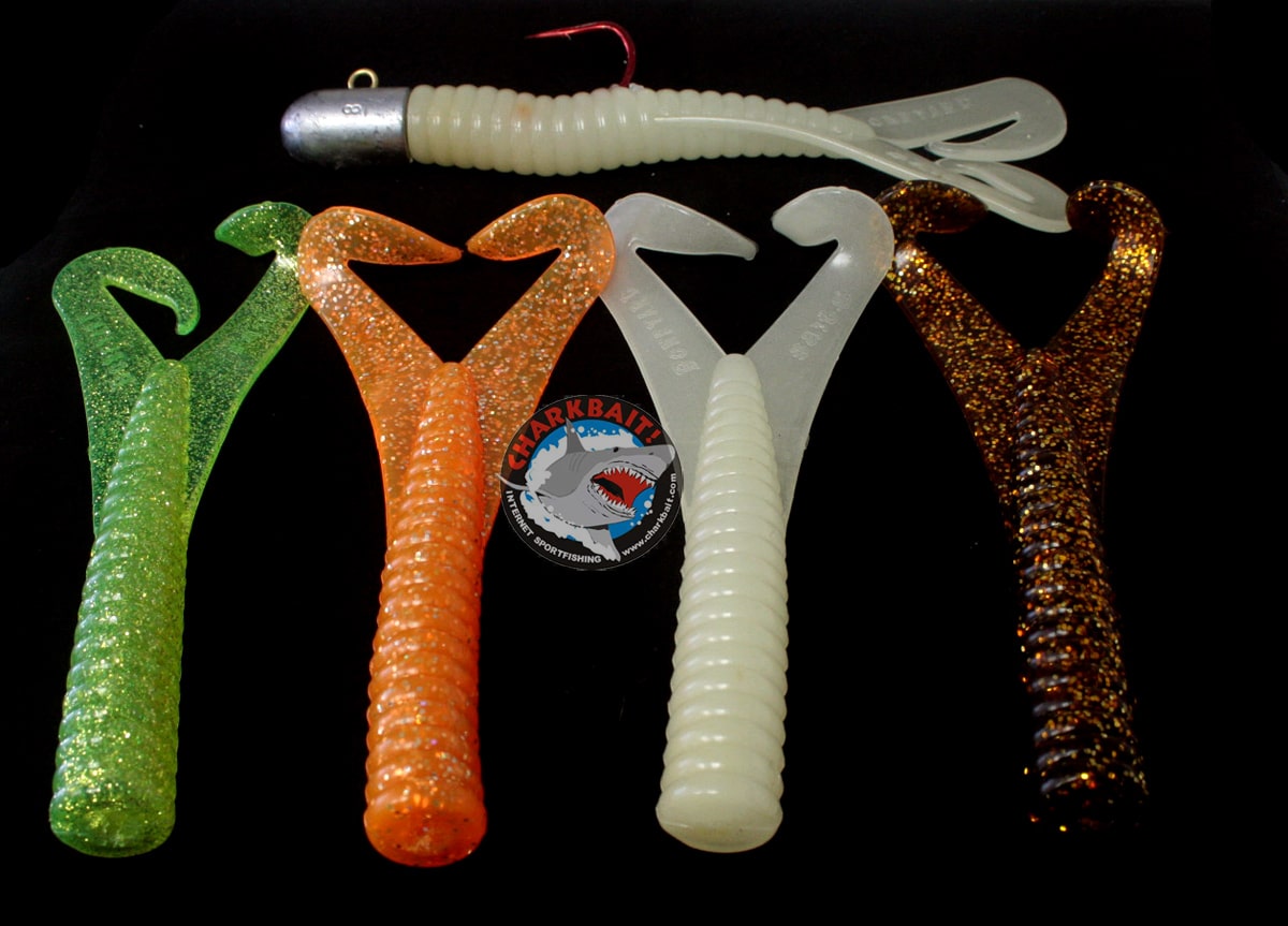 Boneyard Wish Bone 8 Twin Tail Grubs 3pk - Soft Plastic Fishing Lures for Bass, Trout & Walleye - Perfect for Freshwater & Saltwater Fishing