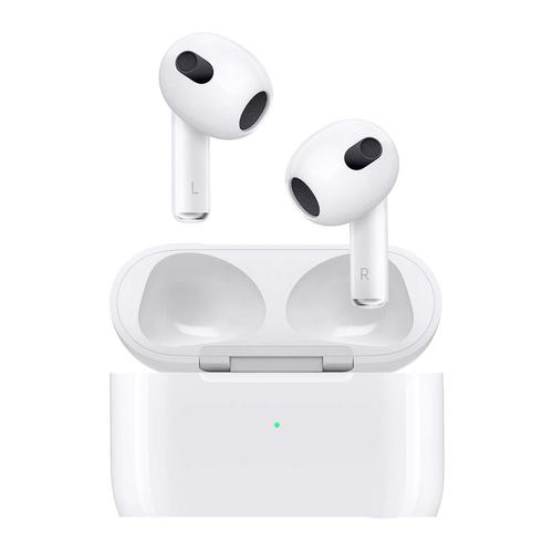 Apple AirPods 3rd Gen Wireless Earbuds with MagSafe Charging Case (MME73LL/A) - Noise Cancelling Bluetooth Headphones for iPhone, iPad, Gym, Running & Travel