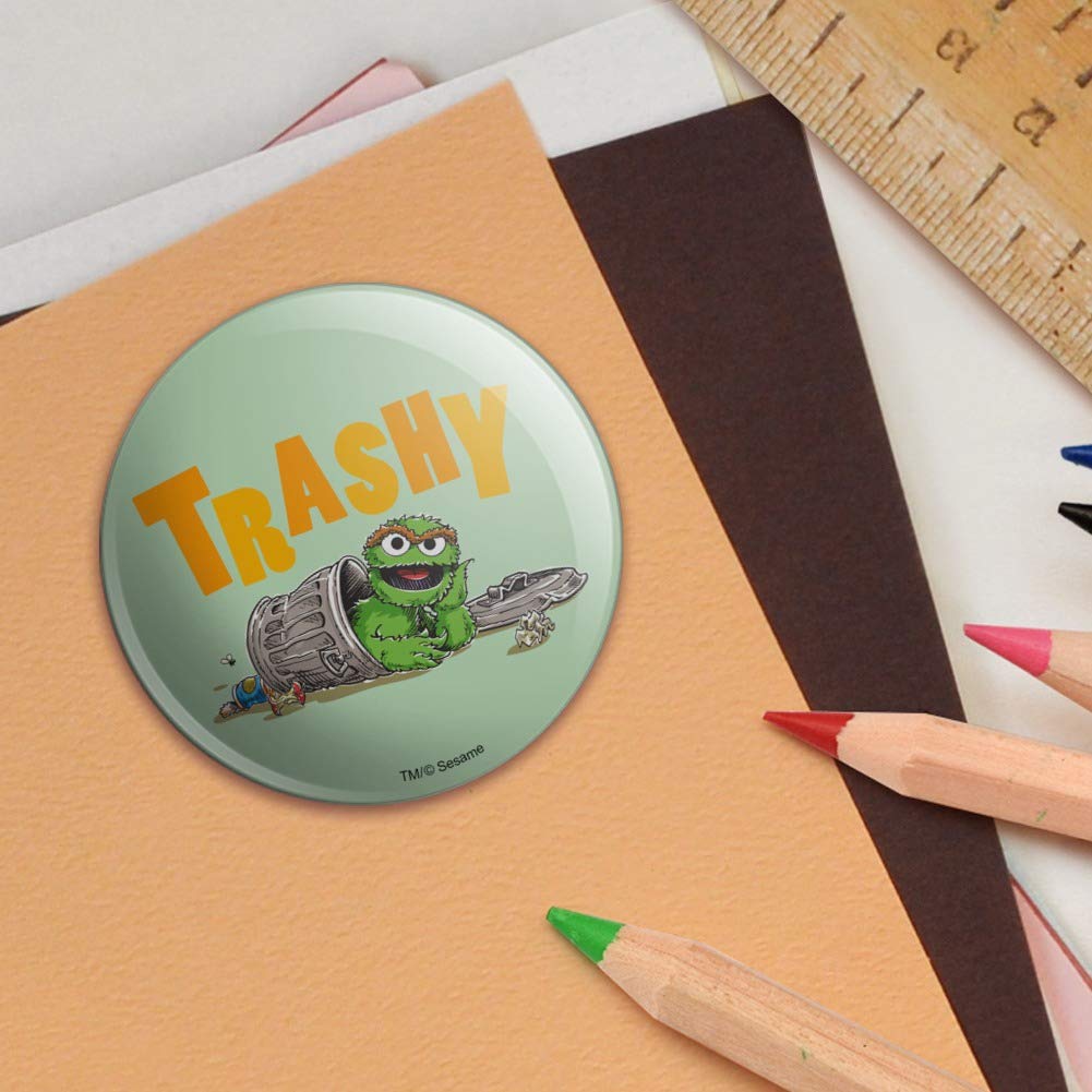 Sesame Street Oscar Sticker Set for Scrapbooking & Crafts - Fun DIY Projects
