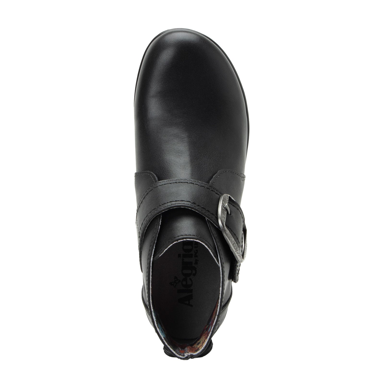 Alegria Symone Women's Ankle Boots - Comfortable Slip-Resistant Shoes for Work & Casual Wear (Coal)