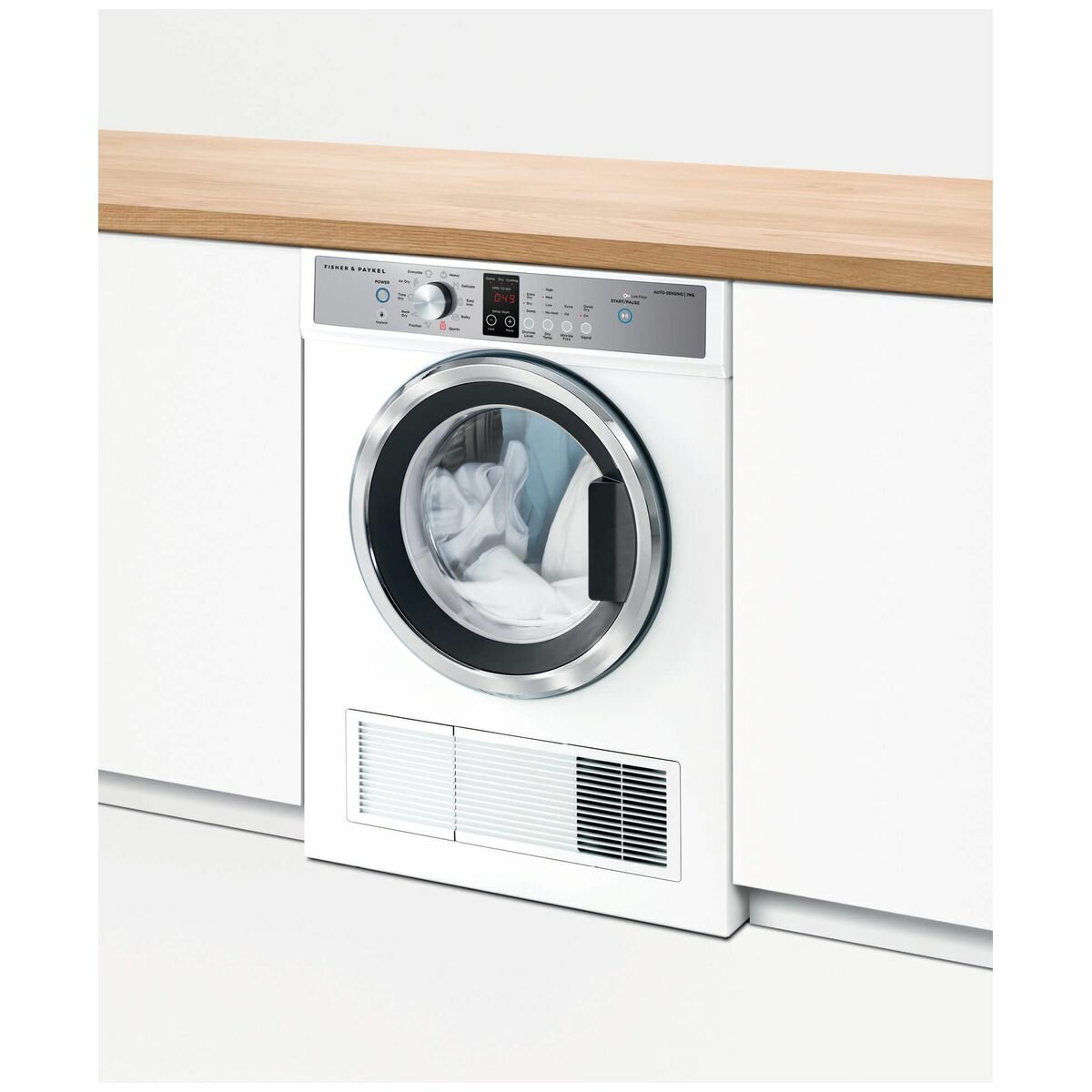 Fisher & Paykel Series 7 7kg Vented Dryer DE7060P2 - Energy Efficient Clothes Dryer for Home & Laundry Room | Perfect for Apartments, Small Families & Space-Saving Solutions