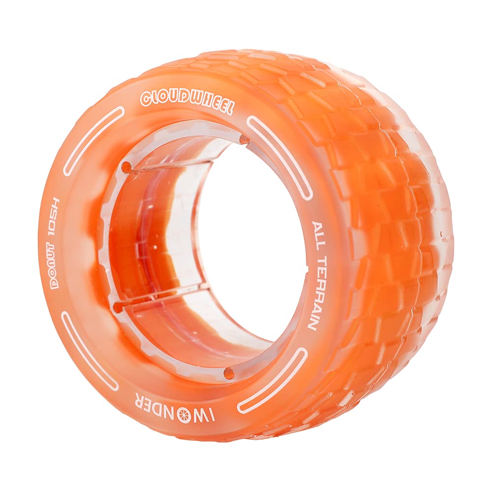 IWONDER CLOUDWHEEL Donut 105mm Hub Motor Sleeve - All Terrain Electric Skateboard Wheels for Urban & Off-Road Riding | Compatible with Hub Motor Electric Skateboards | Perfect for Commuting, Cruising and Adventure Riding