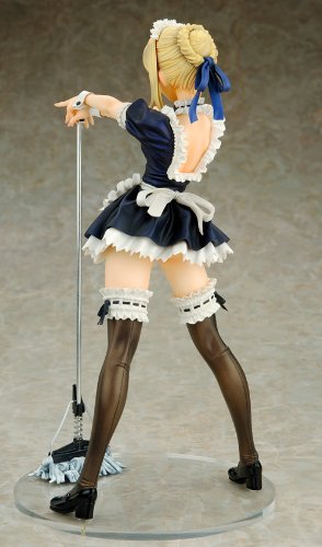 Fate/hollow ataraxia: Saber Maid Version R 1/6 Scale PVC Anime Figure - Perfect for Anime Collections, Gaming Room Decor, and Otaku Gifts