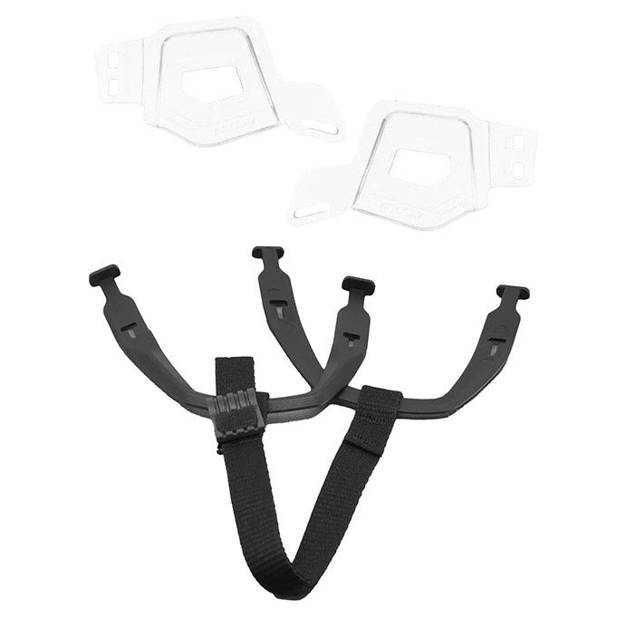 CCM Tacks 910 Hockey Helmet Replacement Parts Kit - Facemask, Chin Cup & Hardware for Ice Hockey Players - Perfect for Game Day & Practice Sessions