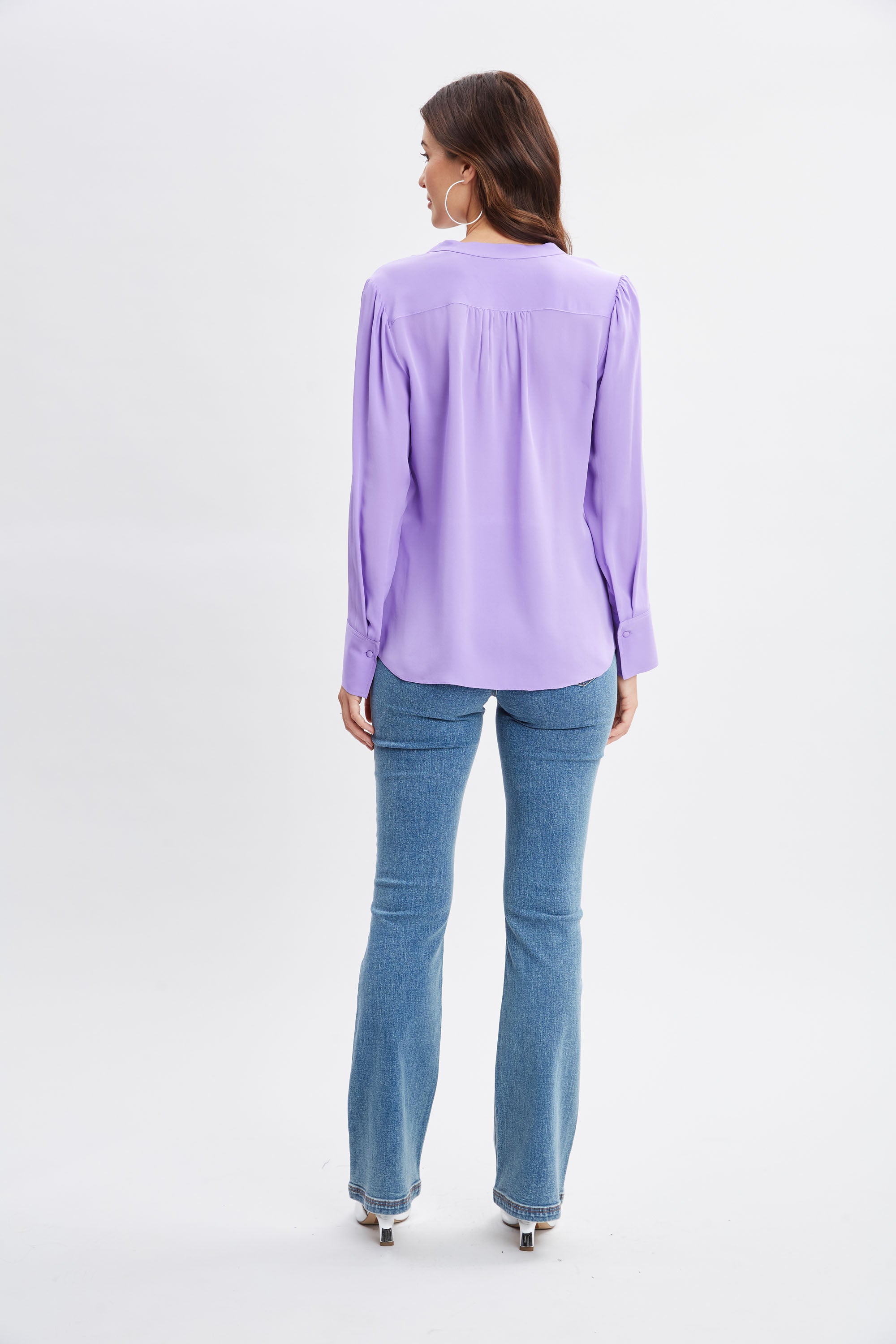 Elegant Silk Chain Tassel Blouse for Women - Fashionable Boho Chic Shirt with Detachable Accessories - Perfect for Parties, Date Nights & Special Occasions