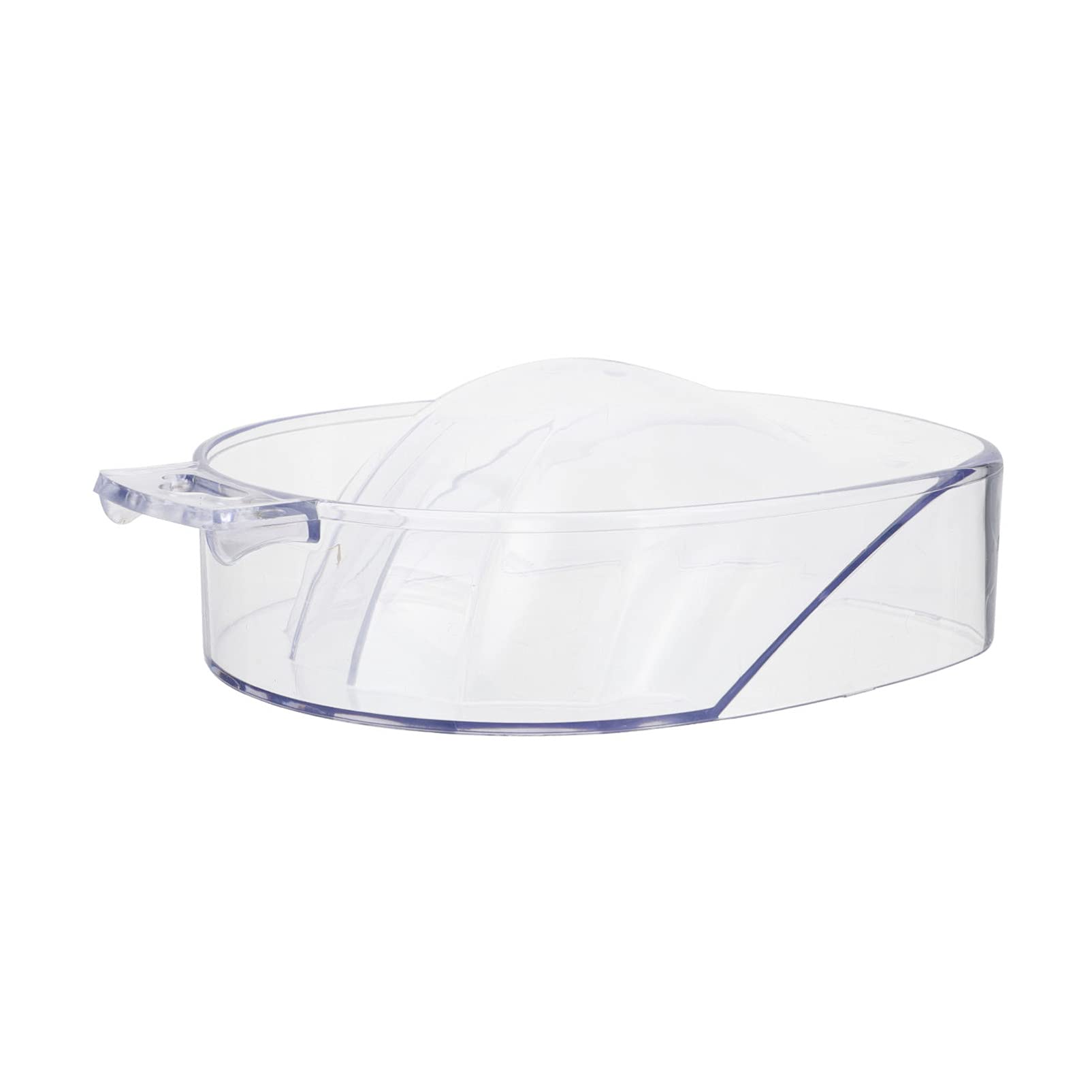 Professional Nail Soaking Bowl for Manicure & Pedicure - Acrylic Nail Polish Remover Soak Tray with Deep Design - Perfect for Nail Salons, Home Spa, and DIY Nail Art - Essential Nail Care Tool for Gel & Dip Powder Removal