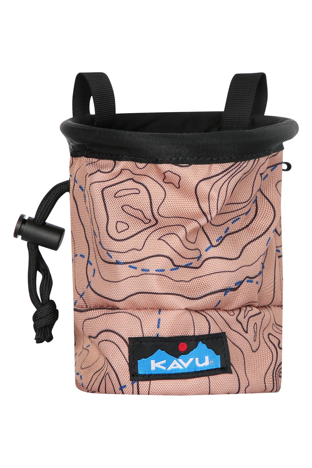 KAVU Peak Seeker Chalk Bag - Best Chalk Holder for Rock Climbing, Bouldering, Gymnastics & Weightlifting | Durable & Portable for Outdoor Sports & Gym Training