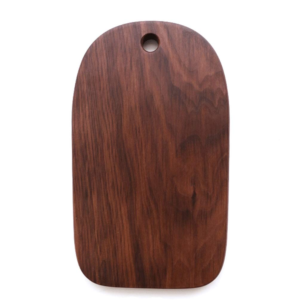 Premium Black Walnut Solid Wood Cutting Board - Unstitched Chopping Block for Bread, Pizza, Fruit & Sushi - Perfect Wedding, Engagement, Anniversary, Housewarming, Birthday & Corporate Gift - Ideal for Kitchen Prep, Charcuterie Boards & Entertaining