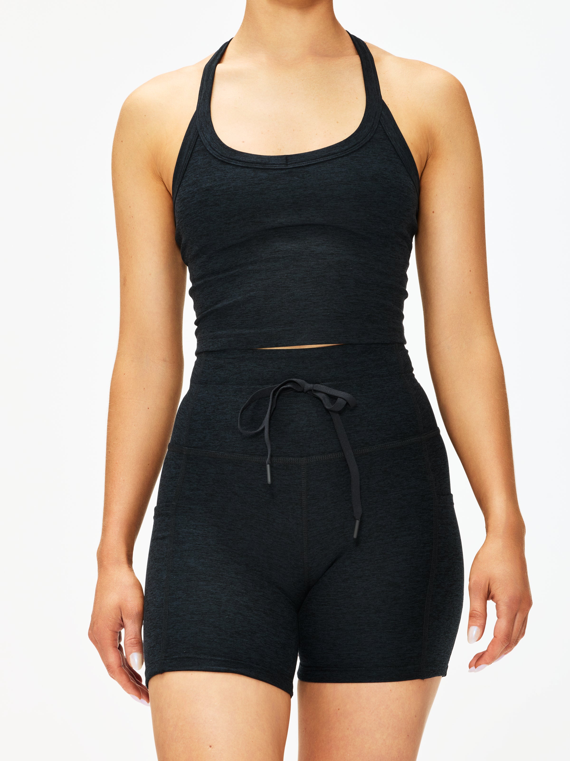 Beyond Yoga Spacedye On The Up Cropped Tank - Women's Workout Top for Yoga, Running & Gym - Breathable & Comfortable Activewear