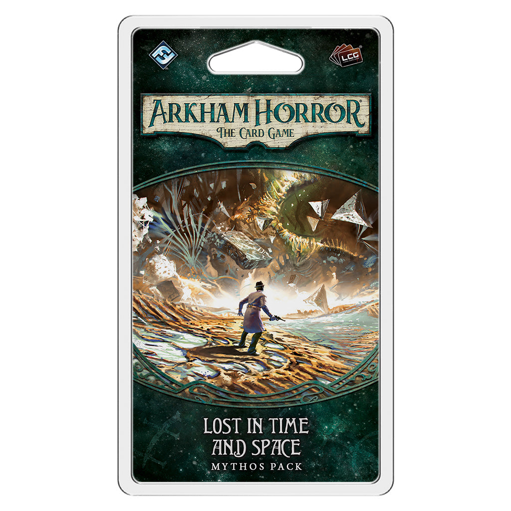 Arkham Horror LCG: Lost in Time and Space Expansion - Cooperative Card Game for 1-4 Players | Lovecraftian Horror Adventure | Perfect for Game Nights & Horror Fans