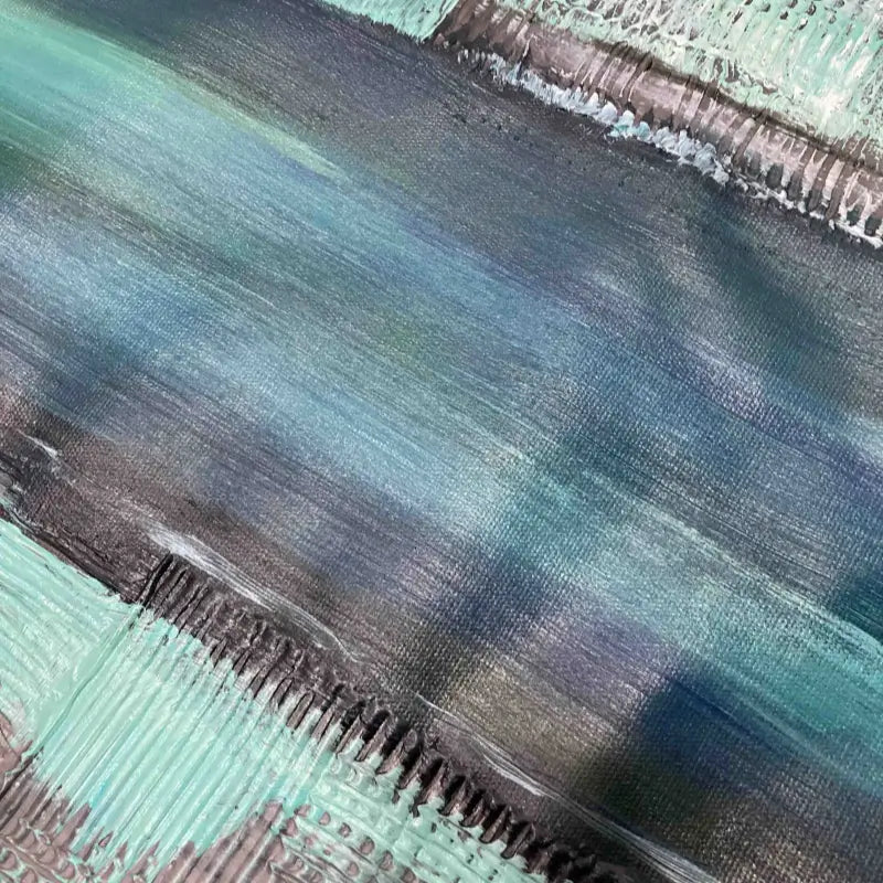 Abstract Painting #AB 011 - Modern Wall Art Decor for Living Room, Bedroom & Office | Handmade Canvas Artwork