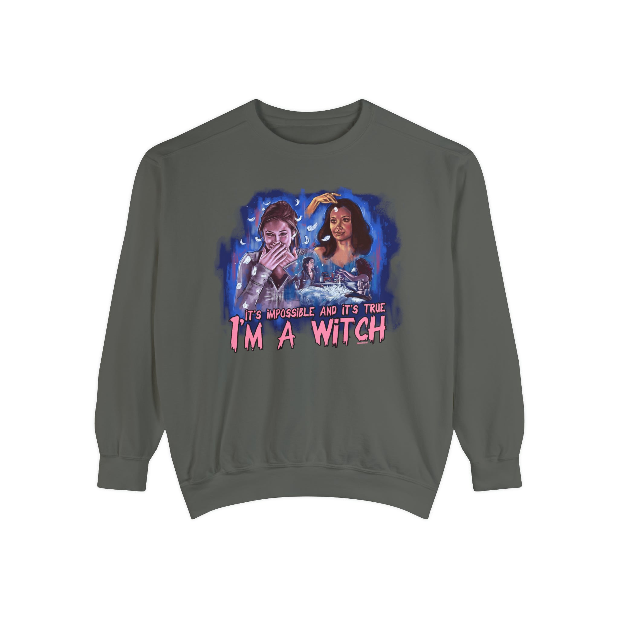 Bonnie Bennett Comfort Colors Sweatshirt | Vintage Inspired Pullover | Soft Cotton Blend | TVD Merchandise | Perfect for Casual Wear & Fan Gifts