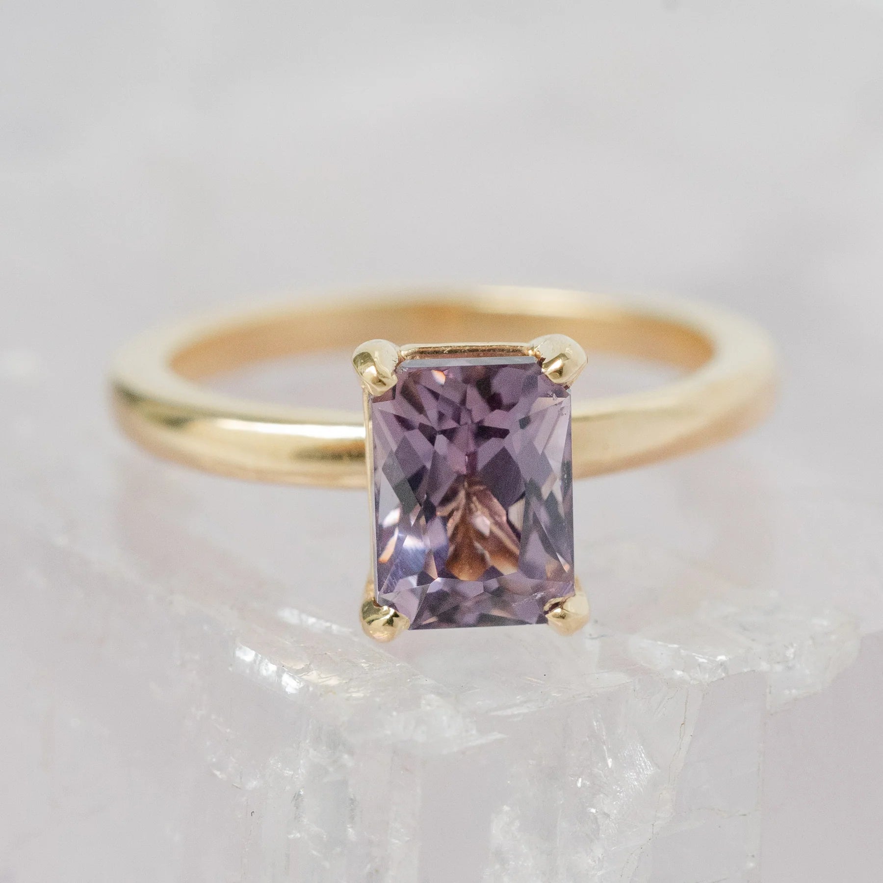 Elegant Cypress Ring Setting for Women - Dainty Gold or Silver Band for Engagement, Wedding, or Anniversary - Perfect for Everyday Wear & Special Occasions
