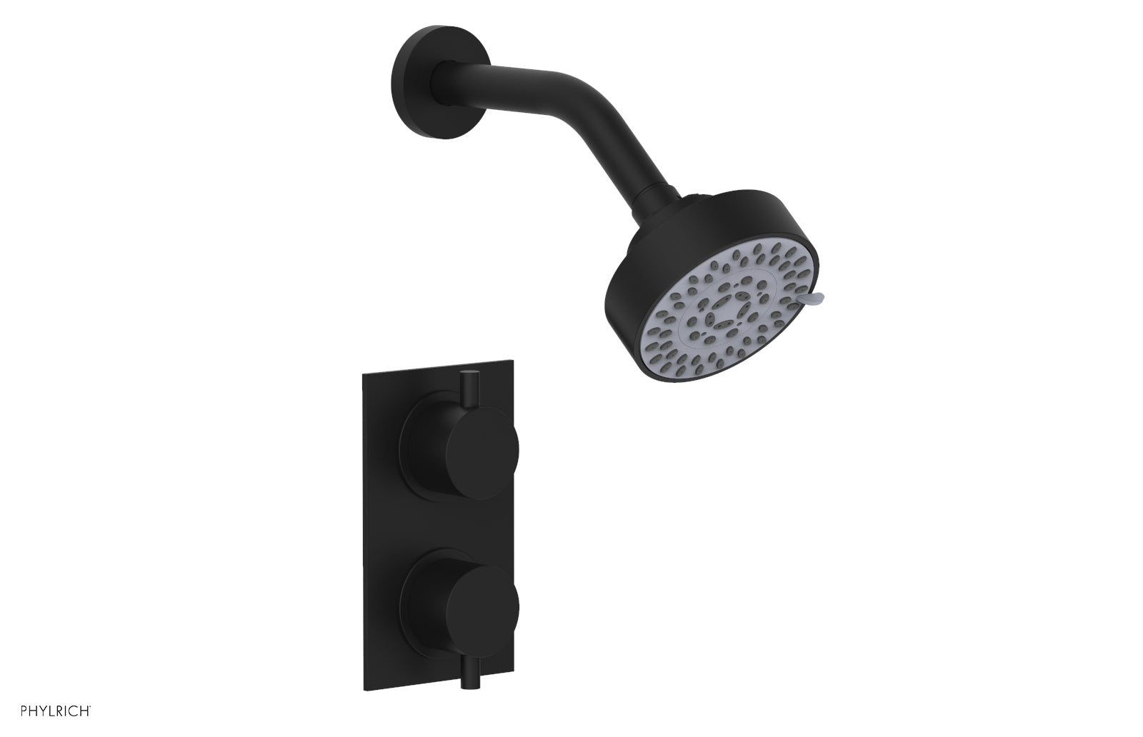 BASIC II Water-Saving Thermostatic Shower Set with Volume Control - 230 30 - Perfect for Eco-Friendly Bathrooms & Modern Home Renovations