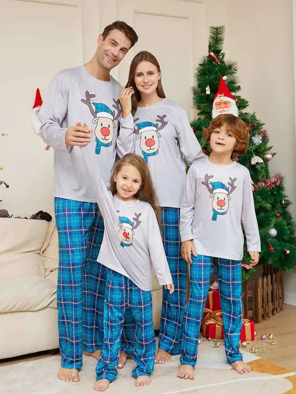 Funny Matching Christmas Pajamas Sets for Family - Cozy Holiday Sleepwear for Couples, Kids & Adults - Perfect for Christmas Morning Photos & Festive Gatherings
