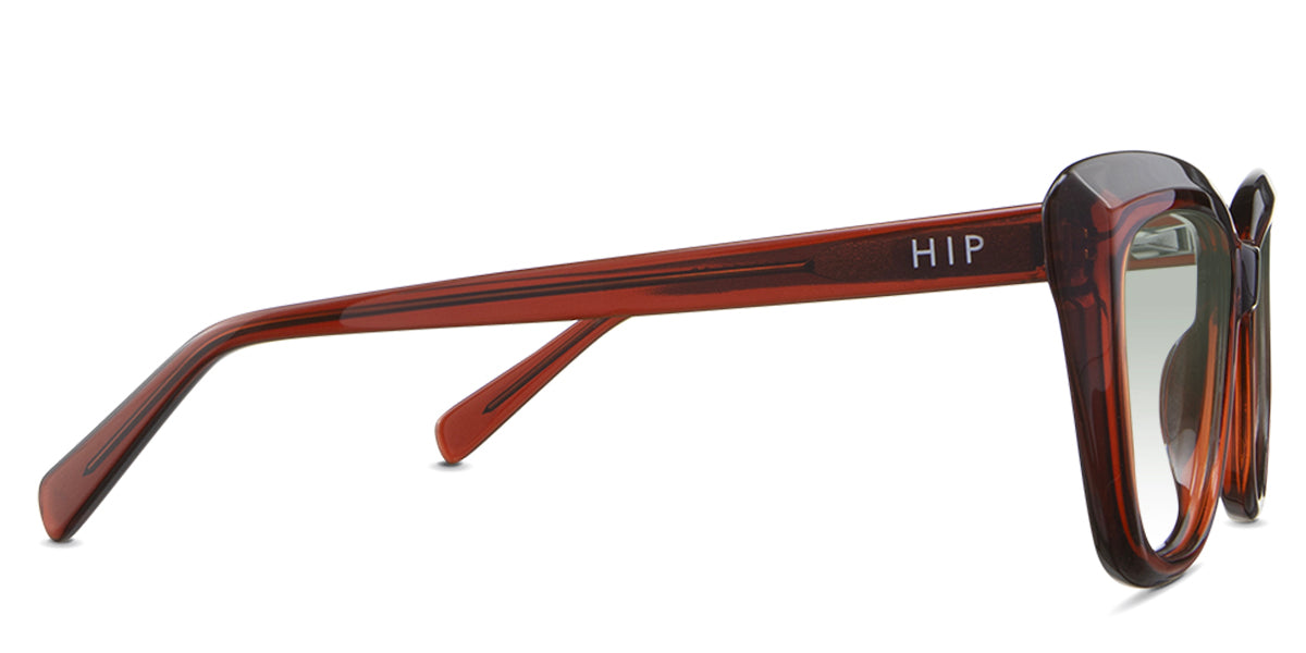 LESA Women's Prescription Tinted Glasses - Stylish & UV Protection for Reading, Driving & Outdoor Activities