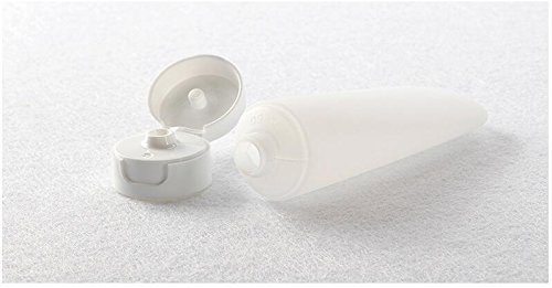 12-Pack Empty White Plastic Squeeze Tubes (30ml/1oz) with Flip Top Caps - Refillable Travel Containers for Facial Cleanser, Makeup, Cosmetics, Lotion, Shampoo & Shower Gel - Perfect for DIY Skincare, Travel Toiletries & Salon Professional Use