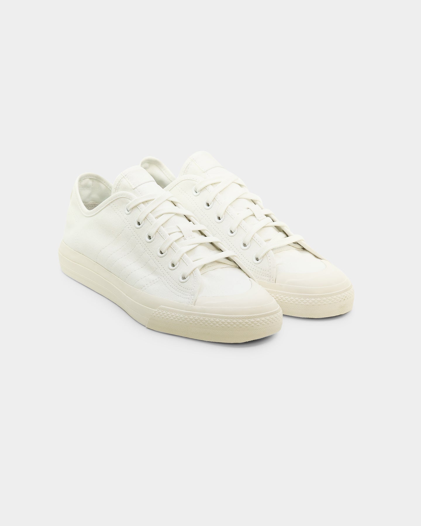 Adidas Nizza RF Cloud White/Off White Sneakers - Men's Casual Shoes for Walking, Running & Everyday Wear - Comfortable & Stylish Streetwear Fashion
