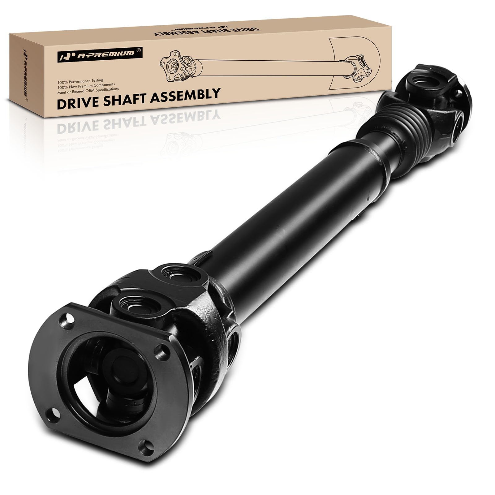 Premium Front Drive Shaft Assembly Compatible with Dodge Ram 1500/2500/3500 5.7L V8 4WD - Replacement for 52105930AA & 52105930AB - Ideal for Off-Roading, Towing & Heavy-Duty Performance