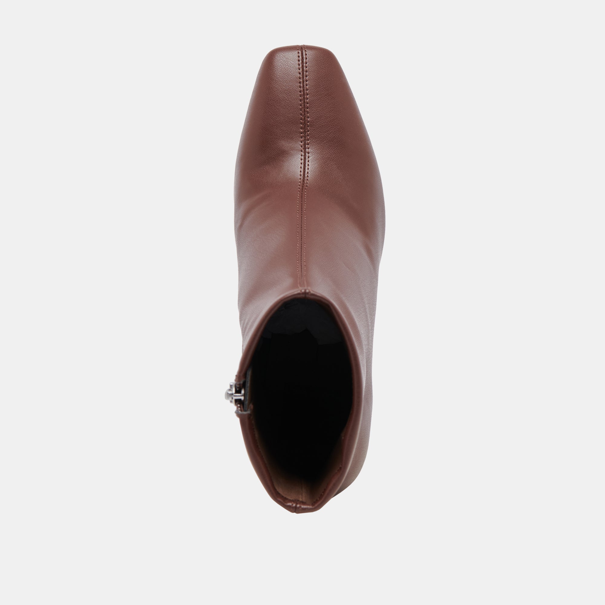 Glamor Wide Calf Boots for Women - Chocolate Brown Leather Stella Style - Perfect for Fall Fashion, Office Wear & Casual Outfits