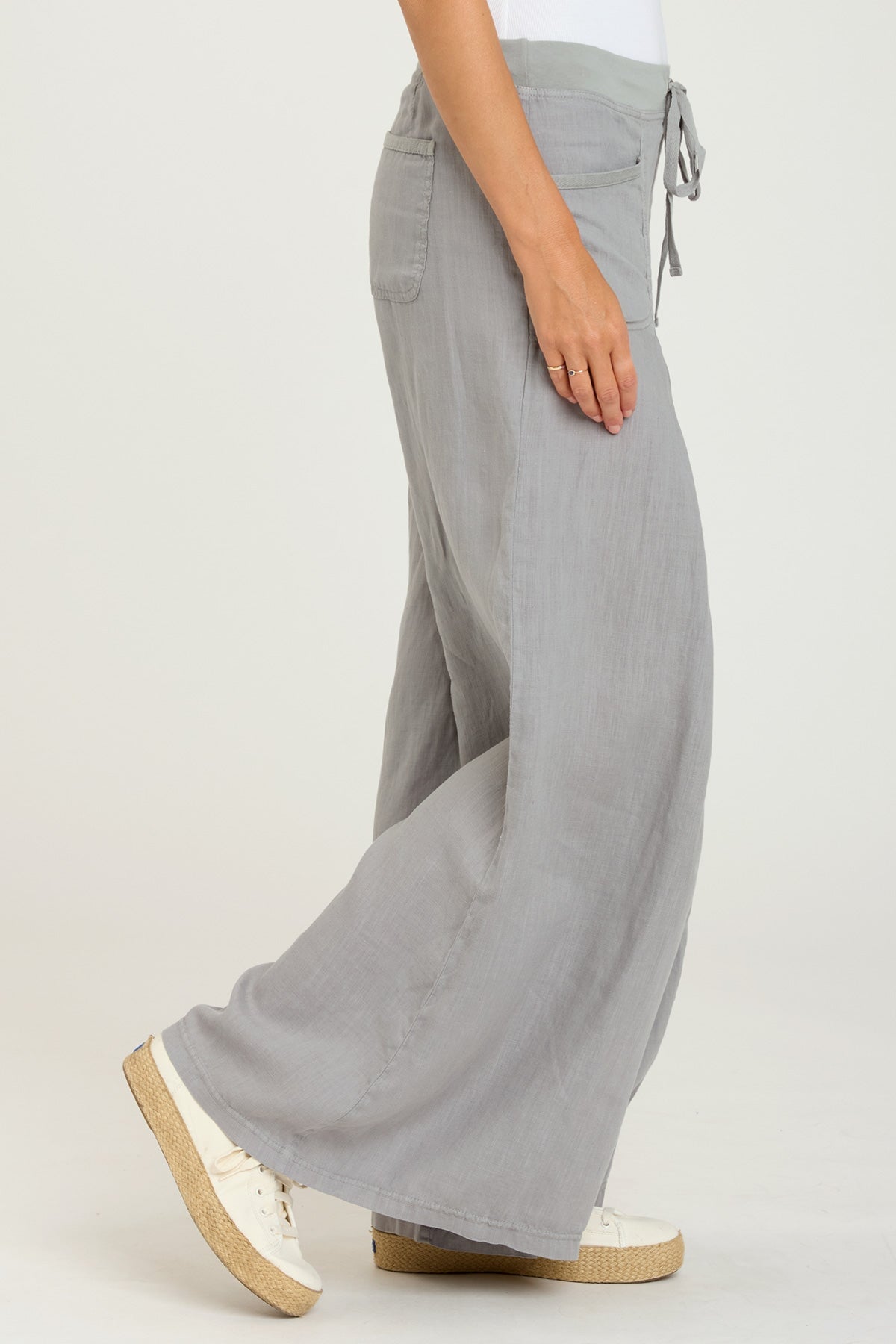 Zorba Linen Ultra Wide Leg Pants for Women - Breathable High Waisted Palazzo Pants - Perfect for Summer, Beach, Yoga & Boho Style Outfits