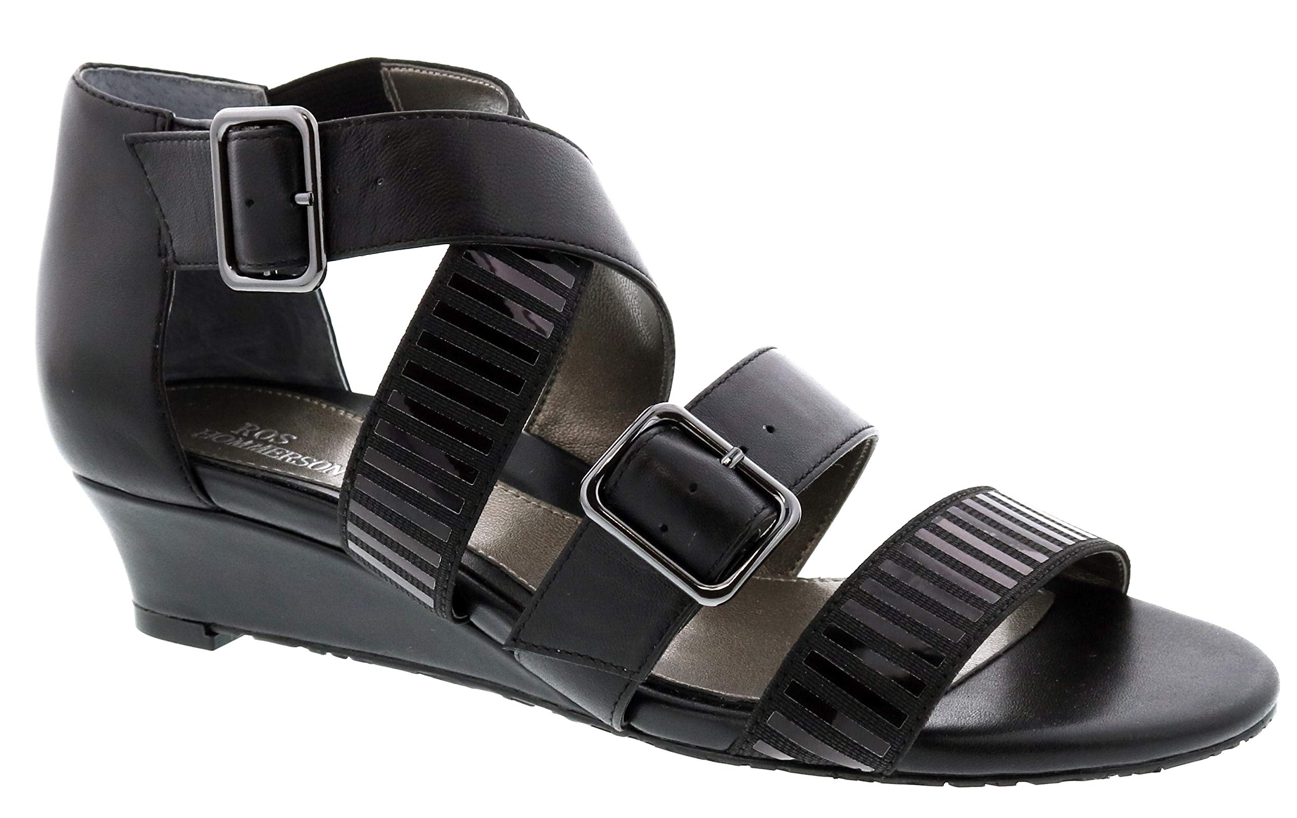 Ros Hommerson Voluptuous 67035 Women's Casual Leather Buckle Sandals - Comfortable Walking Shoes for Summer Outings & Beach Vacations