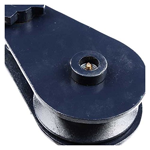 US Cargo Control 4040 Tailboard Block - 1/2 Inch Wire x 4-1/2 Inch Sheave (2 Pack) - Heavy Duty Trucking & Trailer Cargo Securement Accessories for Safe Transport