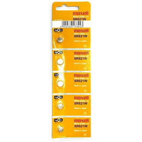 Maxell SR936SW Silver Oxide Watch Battery - Long-Lasting Power for Watches, Calculators & Small Electronics - Perfect Replacement for Timex, Casio & More