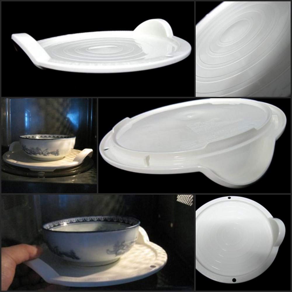 Japanese Microwave Dish Holder - Heat-Resistant Plate & Bowl Tray for Serving Hot Food - Made in Japan | Perfect for Microwave, Oven & Dining Table Use