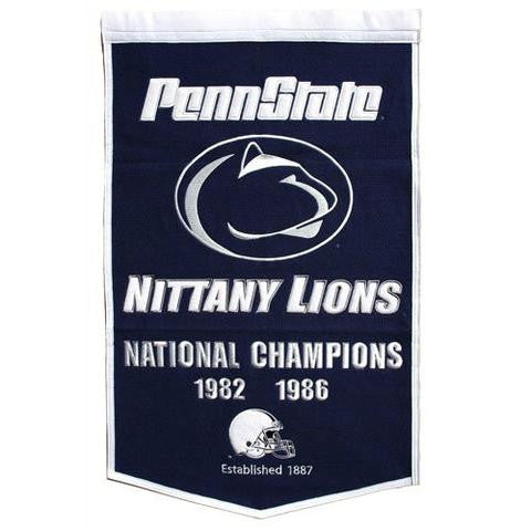 Penn State Nittany Lions Dynasty Banner - Official College Football Team Pennant - Perfect for Game Day Decor, Tailgating & Fan Cave Display