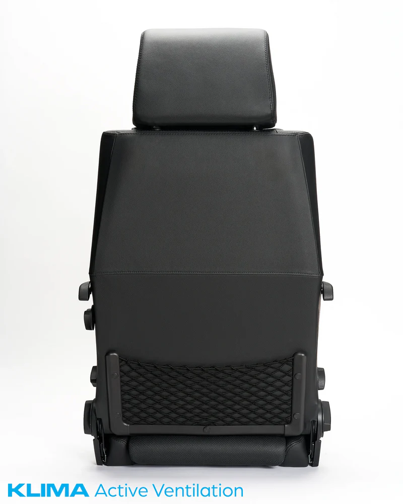 Scheel Mann Vario F XXL Climate Active Ventilation Seat - Premium Motorcycle Comfort for Long Rides & Hot Weather
